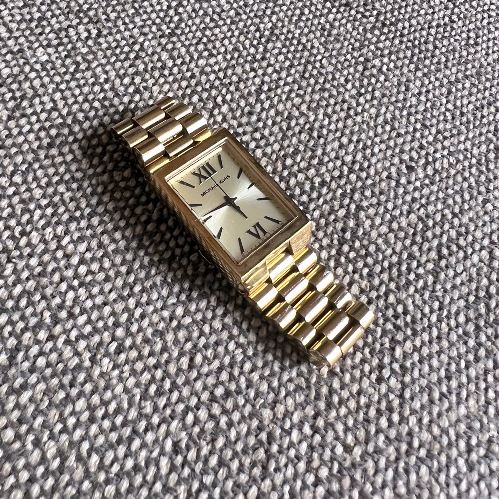 Gold Michael Kors watch